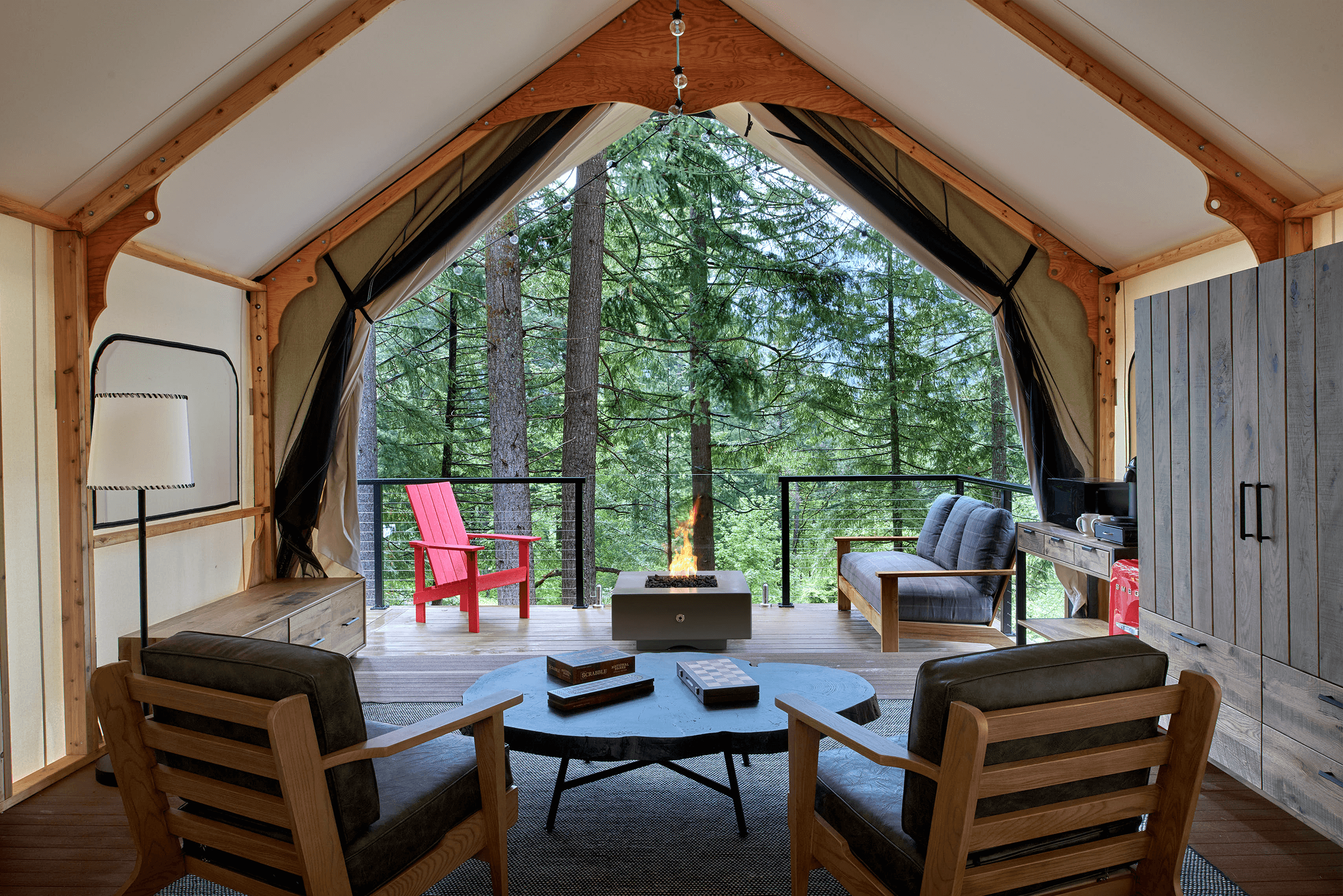 Skamania Lodge Glamping Tents
